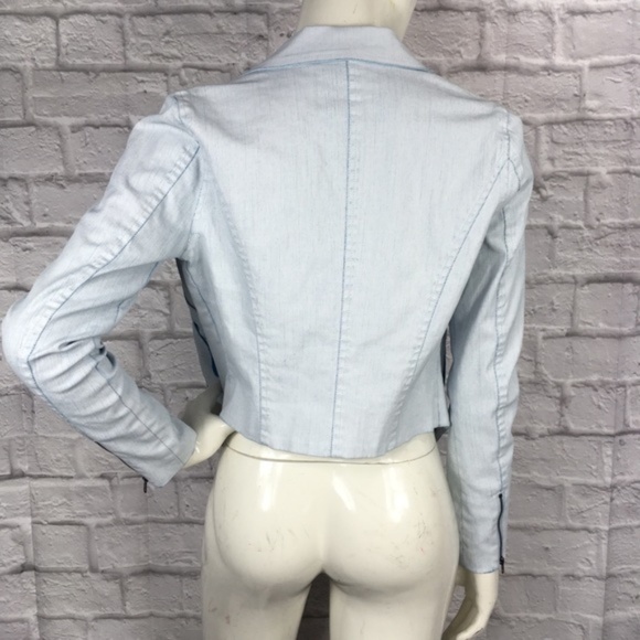 Funktional Coated Fitted Moto Jacket Asymmetrical - Picture 2 of 7